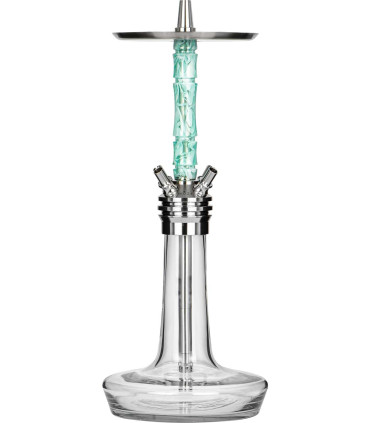 Cachimba Moze Shisha Varity Squad Black Frosted Wavy Mint