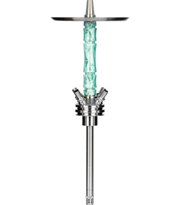Cachimba Moze Shisha Varity Squad Black Frosted Wavy Mint