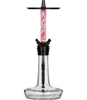 Cachimba Moze Shisha Varity Squad Black Wavy Pink