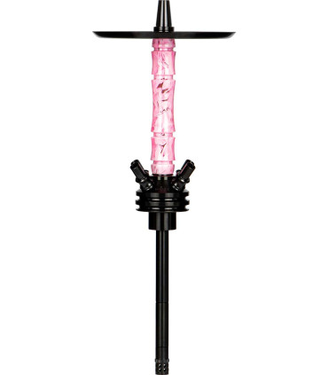 Cachimba Moze Shisha Varity Squad Black Wavy Pink