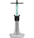 Cachimba Moze Shisha Varity Squad Black Frosted Wavy Mint