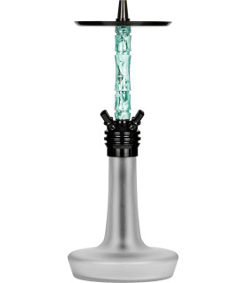 Cachimba Moze Shisha Varity Squad Black Frosted Wavy Mint