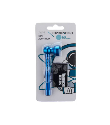 Champ Pipa Mini Aluminio 8.5 cm + rejillas