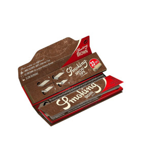 Papel Smoking Brown King Size Unbleached (Incluye filtros)