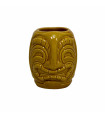 Vaso Coctelería Tiki Amarillo