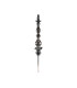 Regal Hookah Queen Black Gloss