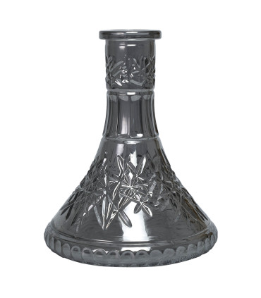 Base Mr Shisha Tradicional De Cristal (Tallada Grey)