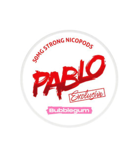 Bolsitas de nicotina PABLO Exclusive BUBBLEGUM