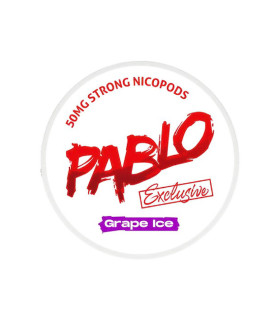 Bolsitas de nicotina PABLO Exclusive GRAPE ICE