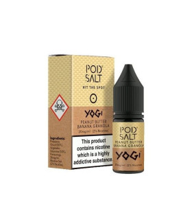 Pod Salt Yogi Peanut Butter Banana Granola 10ml 10mg