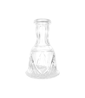 Base de cristal mini transparente Helium Nova