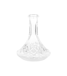 Base de cristal grande tallada transparente Eye Cuts