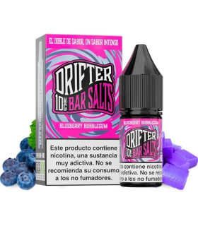 Juice Sauz Drifter Bar Salts Blueberry Bubblegum 10ml 10mg