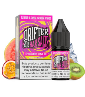 Juice Sauz Drifter Bar Salts Kiwi Passion Guava Ice 10ml 10mg