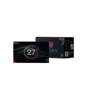 Carbones naturales Crown Max Flow 26mm  (Pack 4kg) | Cachimba Planet | Tienda de cachimbas y accesorios