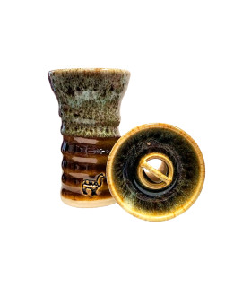 Cazoleta Alpaca HANDTHROWN Predator White Capo