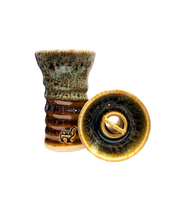 Cazoleta Alpaca HANDTHROWN Predator White Capo