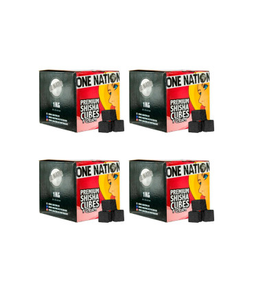 [Pack 4Kg] Carbón natural One Nation C26 1kg