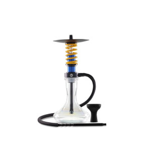 Cachimba MS Shisha Sport Yellow – Mástil Tipo Muelle y Calidad-Precio
