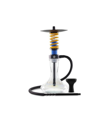Cachimba MS Shisha Sport Yellow – Mástil Tipo Muelle y Calidad-Precio