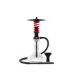 Cachimba MS Shisha Sport Black Red