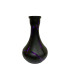 Base de cristal grande Drop Purple Stripes