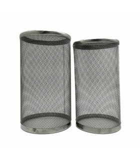 Cubrevientos tipo rejilla cerrado (Silver)