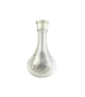 Base de cristal grande DASH UOVO BRIGHT White