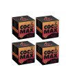 [Pack 4Kg] Carbón Natural Coco Max (26mm)  1kg