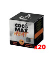 [Pack 20Kg] Carbón Natural Coco Max HEAT (28mm)  1kg