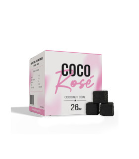 Carbón natural Coco Rosé 26mm [1kg]