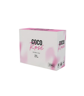 Carbón natural Coco Rosé 27mm [20kg]