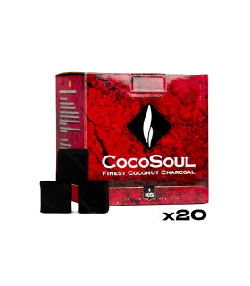 Carbones naturales Coco Soul (26MM) - 20kg
