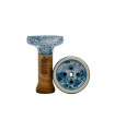 Cazoleta Oblako Black Tradi Esmalte Light Blue Marble