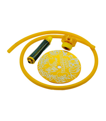 Imagen de los accesorios de la Cachimba Chameleon Urban Style Dorado