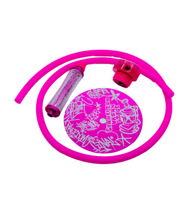 Imagen de los accesorios de la Cachimba Chameleon Urban Style Rosa