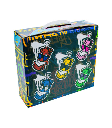 Imagen de la caja de la Cachimba Chameleon Urban Style Azul