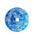 Imagen del plato de la Cachimba Chameleon Urban Style Azul
