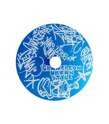 Imagen del plato de la Cachimba Chameleon Urban Style Azul