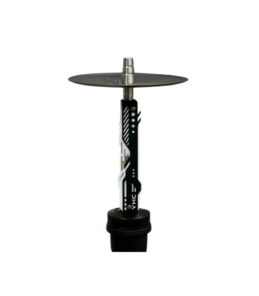 Cachimba YKAP Neo Mod White | Diseño Moderno y Tiro Regulable