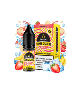 Bannana Strawberry Bar Juice Nic Salts 10mg – Sales de Nicotina Vapeo