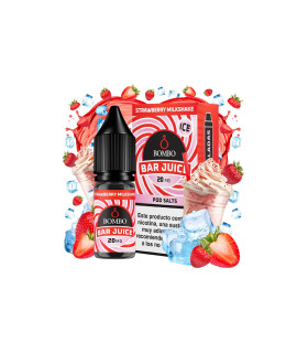 Strawberry Milkshake Ice Bar Juice Nic Salts 20mg – Sales de Nicotina