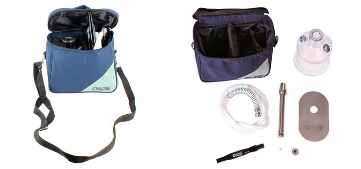 Unboxing y compartimentos interiores con accesorios de la Oduman N2 Travel (Mini)